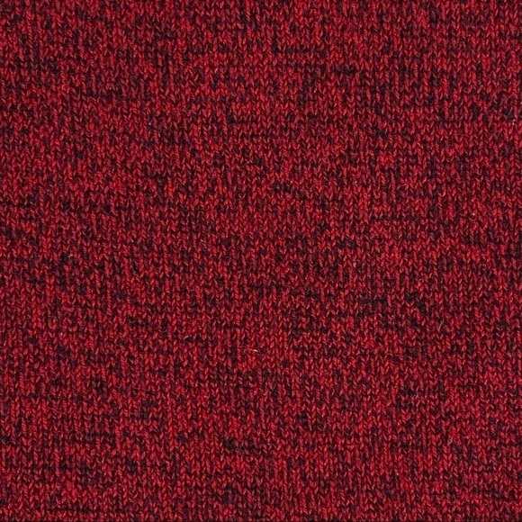 Karen Scott Button Cowl Neck Sweater Size Medium 100% Cotton Burgundy Knit - Picture 12 of 12